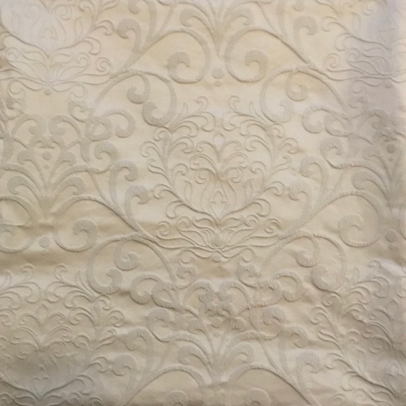 Fieldcrest Texturized Brocade Patterned Shower Curtain - Picture 2 of 10